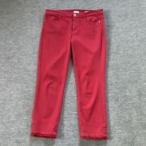 J. Jill Denim Authentic Fit Cropped Pants Sz. 6